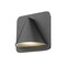 Z-Lite Obelisk 1 Light Outdoor Wall Sconce, Black & Sand-blast glass 578BK-LED - alternate 5